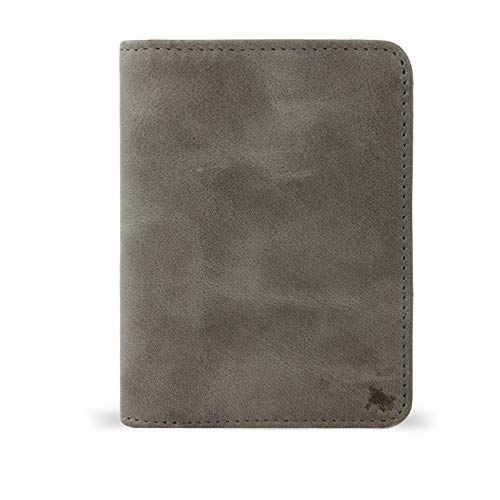 BULLAZO Fino Urban, kleines Herren Slim Wallet mit RFID Schutz, Leder, Grau BULLAZO Fino Urban, kleines Herren Slim Wallet mit RFID Schutz, Leder, Grau von BULLAZO