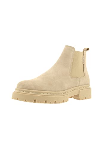 BULLBOXER Damen Chelsea Boots beige 40 von BULLBOXER