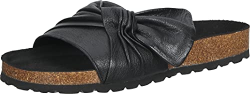 BULLBOXER Damen Pantoletten, Frauen Clogs,slipper,slides,sandalen,sommerschuhe,freizeitschuhe,weiblich,lady,women's,Schwarz (Black),38 EU / 5 UK von BULLBOXER