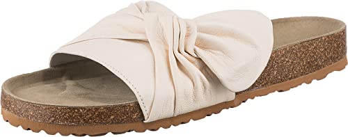 BULLBOXER Damen Pantoletten, Frauen Clogs,slipper,slides,sandalen,sommerschuhe,freizeitschuhe,weiblich,lady,women's,woman,Weiß (White),40 EU / 7 UK von BULLBOXER