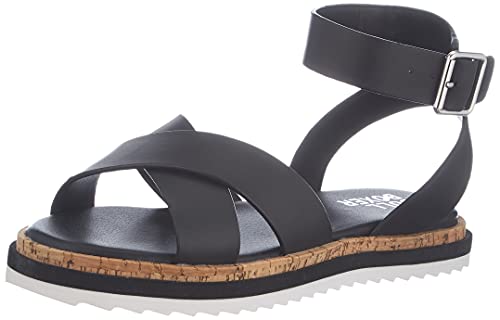 BULLBOXER Damen Sandal 053001F1S, Schwarz, 40 EU von BULLBOXER