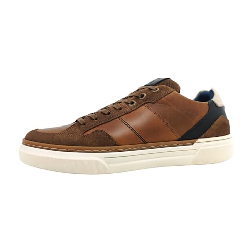 BULLBOXER Herrenschuhe Schnürschuhe Braun Freizeit, Schuhgröße:45 EU von BULLBOXER