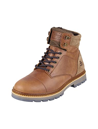 BULLBOXER Men Boots 022T81767A Tan-Cognac 43 von BULLBOXER