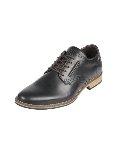 BULLBOXER Men Lace-up 773K25263B Black 41 von BULLBOXER