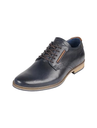 BULLBOXER Men Lace-up 773K25263B Black-Brown 45 von BULLBOXER