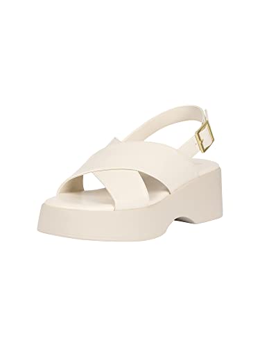 BULLBOXER Plateau sandal 179002F2S_ Offwhite 39 von BULLBOXER