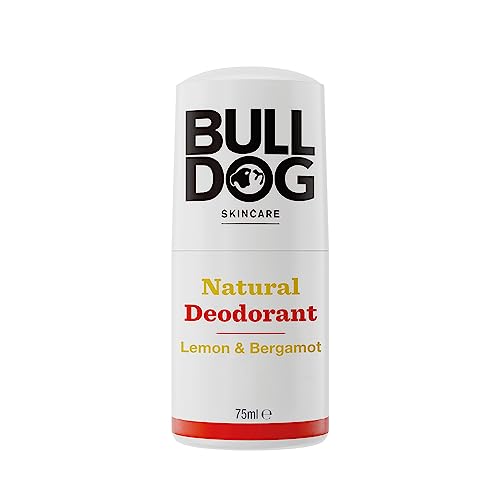 BULLDOG - Bodycare for Men | Lemon and Bergamotte Roll On Natural Deodorant | 24h Geruchsschutz | 75ml von BULLDOG