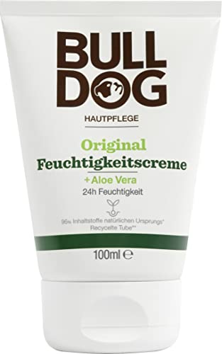 BULLDOG - Hautpflege für Männer | Original Feuchtigkeitscreme | Gesichtscreme für normale Haut und mehr Feuchtigkeit | 100ml von BULLDOG