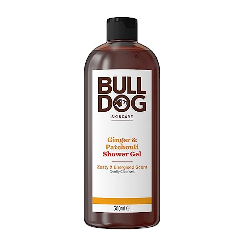 BULLDOG Skincare Duschgel für Herren, Ingwer & Patschuli, 500 ml von BULLDOG