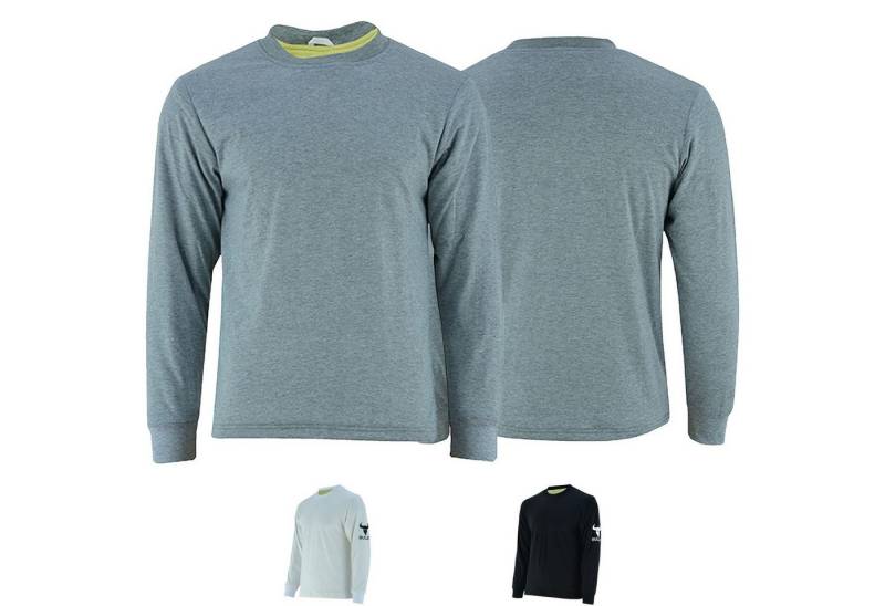 BULLDT Motocross-Shirt BLD1210 Herren Motorrad Sweatshirt Biker Hemd Aramidfasern von BULLDT