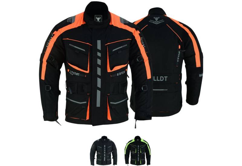 BULLDT Motorradjacke BLD325J Motorradjacke Cordura Textilien Jacke Bikerjacke von BULLDT