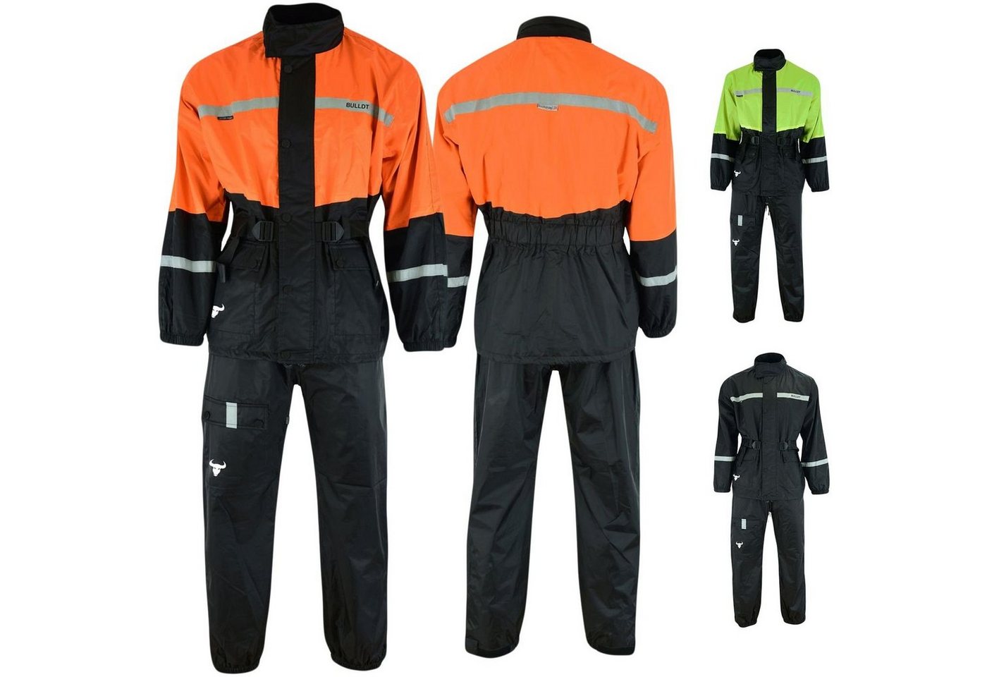 BULLDT Regenoverall BLD-Rainsuit-1 BULLDT Herren Motorrad Regenkombi Regenjacke Regenhose von BULLDT