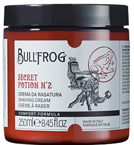 Bullfrog Shaving Cream Secret Potion N.2 Comfort 250 ml von BULLFROG
