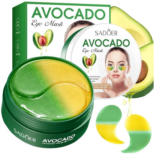 60pcs Augenpads Hyaluronsäure Collagen I Gegen Augenringe Tränensäcke Falten Dunkle Kreise & Puffiness I Eye Patch Hydrogel, Anti Aging Augen Pads mit Kühlend Feuchtigkeit von BULSUK