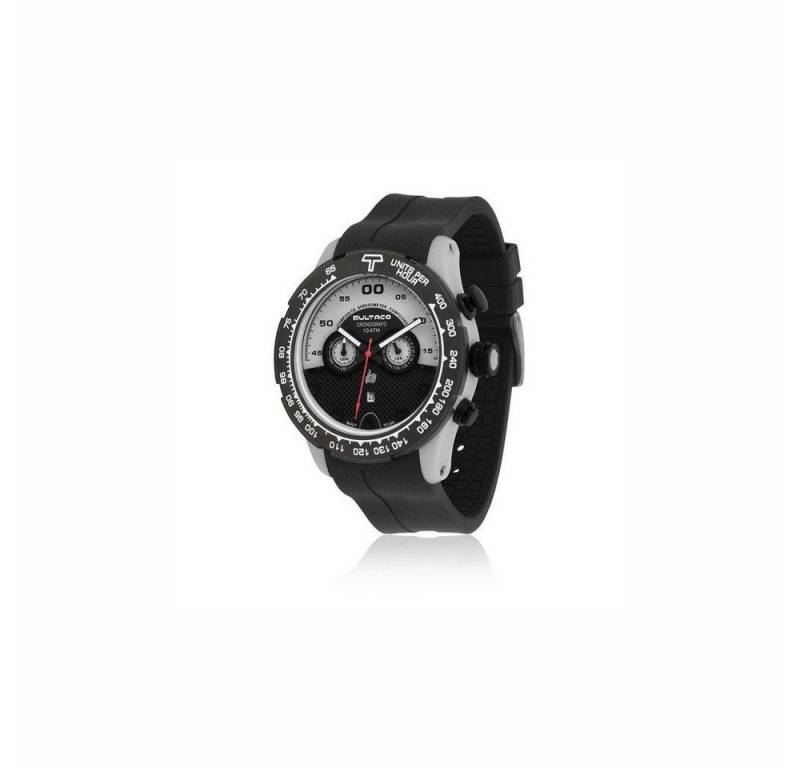 BULTACO Quarzuhr Bultaco Herren-Armbanduhr Uhr Bultaco H1PA48C-SA1 48mm Quarzuhr wasser von BULTACO