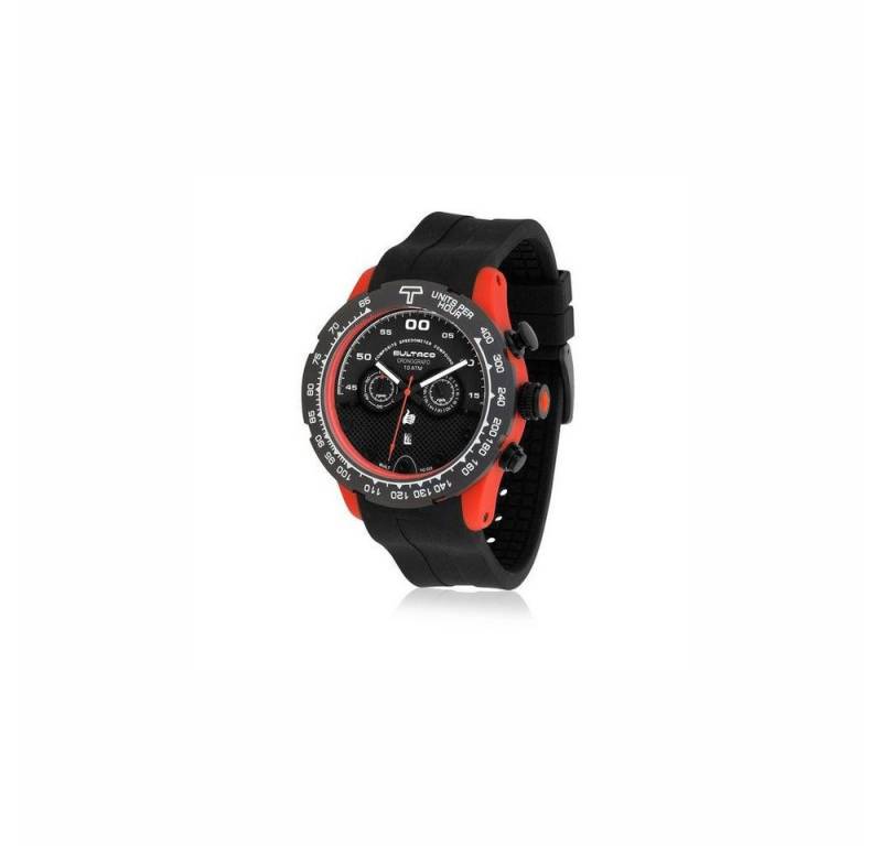 BULTACO Quarzuhr Bultaco Herren-Armbanduhr Uhr Bultaco H1PO48C-SB2 48mm Quarzuhr wasser von BULTACO