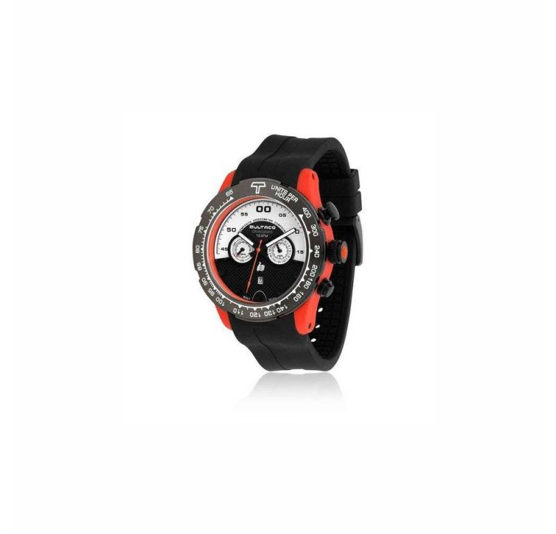 BULTACO Quarzuhr Bultaco Herren-Armbanduhr Uhr Bultaco H1PO48C-SW1 48mm Quarzuhr wasser von BULTACO
