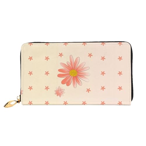 BUNAL Cartoon Chrysantheme Stilvolle Multifunktions Brieftasche - Minimalistisches Design 12 Kreditkartenfächer Mehrschichtiger Faltschutz für Ihre Karten und Essentials, Schwarz, Einheitsgröße von BUNAL