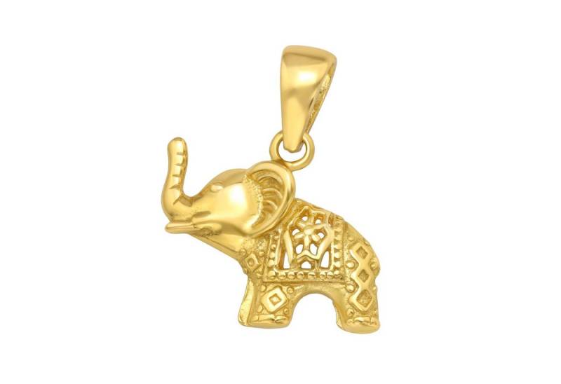 BUNGSA Anhänger Set Charm Elefant vergoldet 925 Silber Damen BUNGSA Anhänger Set Charm Elefant vergoldet 925 Silber Damen von BUNGSA