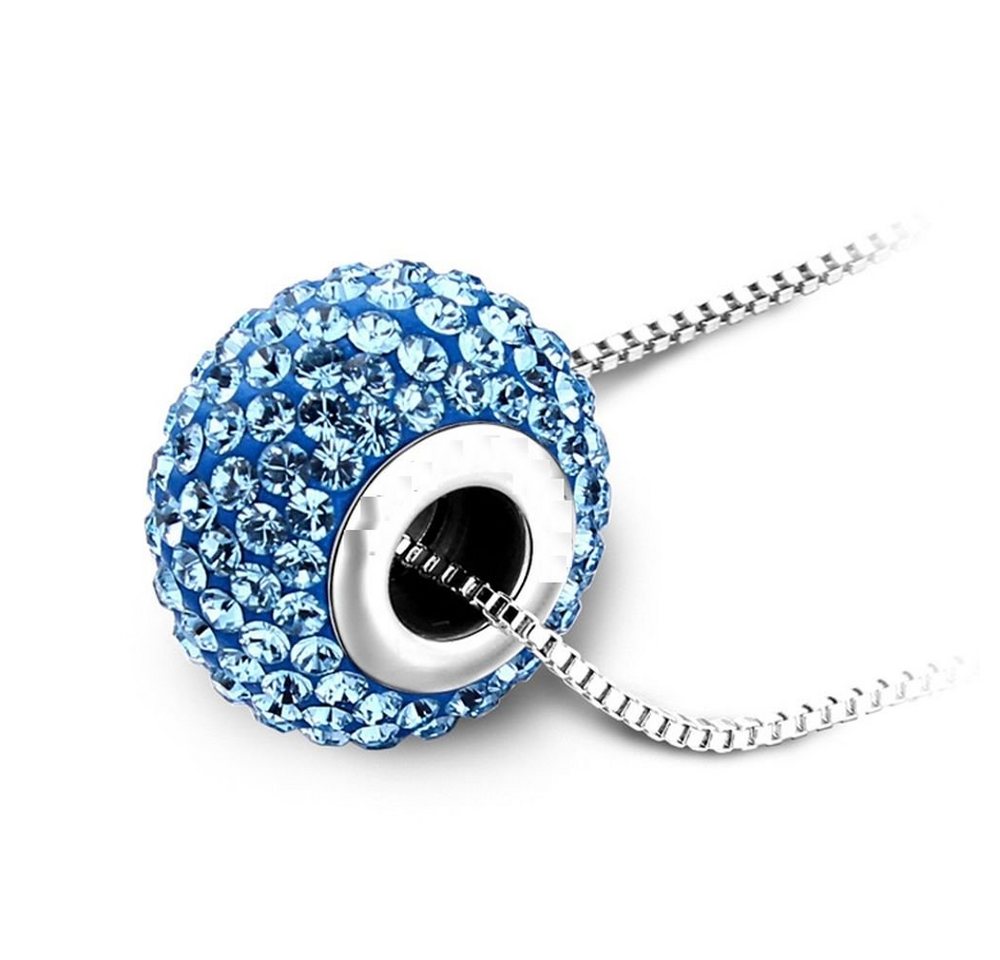 BUNGSA Ketten-Set Kette Beads Silber aus Messing für Damen (1-tlg), Halskette Necklace von BUNGSA