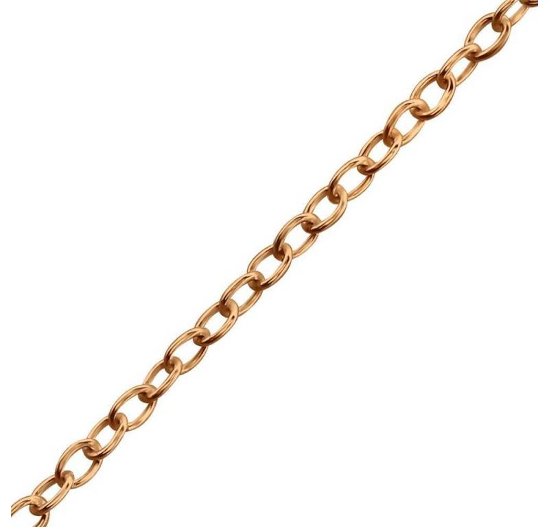 BUNGSA Ketten-Set Kette lang Rosegold aus 925 Sterling Silber Damen (1-tlg), Halskette Necklace von BUNGSA