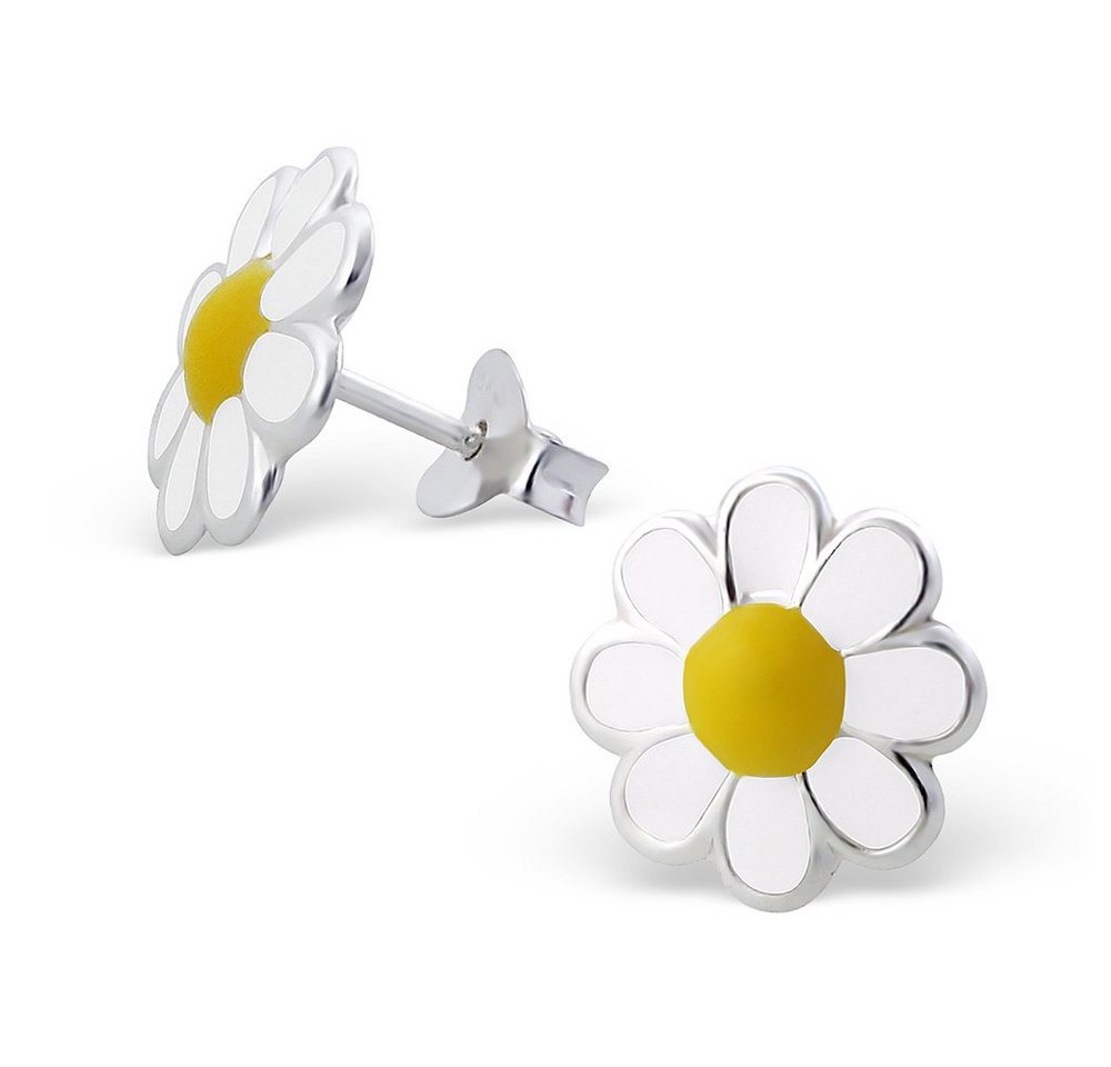 BUNGSA Ohrring-Set Ohrstecker Blumen aus 925 Silber Kinder (1 Paar (2 Stück), 2-tlg), Ohrschmuck Ohrringe von BUNGSA