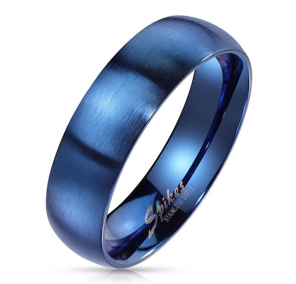 BUNGSA Partnerring Ring klassisch matt aus Edelstahl Unisex (Ring, 1-tlg), Damen Herren von BUNGSA