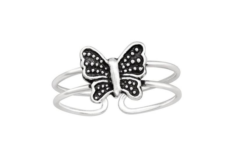 BUNGSA Zehenring Zehenring Schmetterling aus 925 Silber Damen, Zehring Toering von BUNGSA