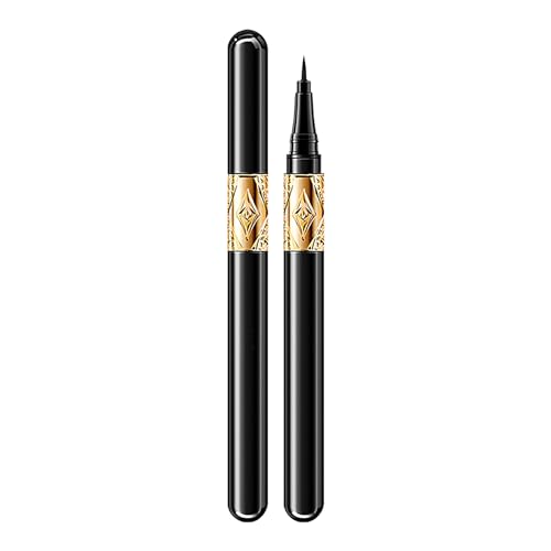 Schwarzer Eyeliner - Wischfester Eyeliner-Stift | Augen-Make-up, schwarze Eyeliner-Stifte mit ultrafeiner Pinselspitze, gleitet sanft auf, erzeugt kräftige und definierte Linien, 1 g Buniq von BUNIQ