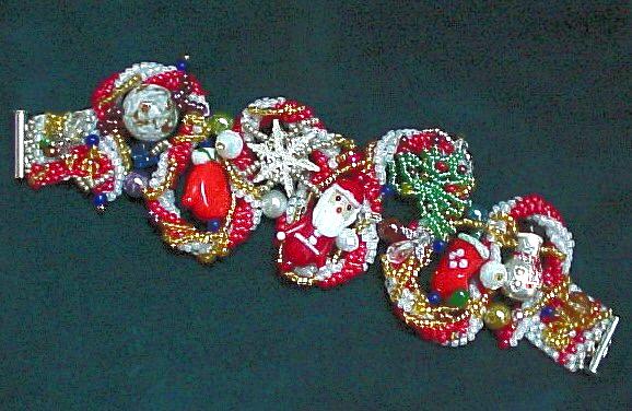 Original Hand Made Weihnachten Urlaub Armband von BUNKYBEADCREATIONS