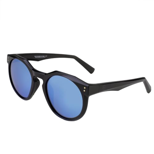 BUNVICK Polarisierte Hochleistungs-Sonnenbrillen aus Echtem Glas für Männer und Frauen, italienisches Design, Anti-Glare, UV400, Corning Echtes Glas Linsen（6307 Venice Blue） von BUNVICK