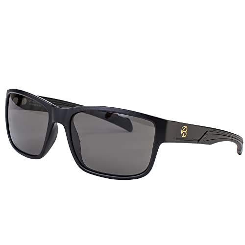 BUNVICK Polarisierte Hochleistungs-Sonnenbrillen aus Echtem Glas für Männer und Frauen, italienisches Design, Anti-Glare, UV400, Corning Echtes Glas Linsen（6201 Milan Gray） von BUNVICK