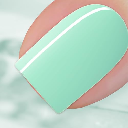 BURANO Gel Nagellack, Gel Nagellack Sommer Gel Farben Soak Off Gel Polish 1 Flasche 15ml 0.5 Oz Nail Art DIY Zuhause Heiße Farbe Nägel (Cyan 378) von BURANO