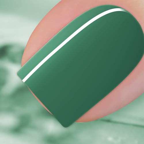 BURANO Gel Nagellack, Gel Nagellack Sommer Gel Farben Soak Off Gel Polish 1 Flasche 15ml 0.5 Oz Nail Art DIY Zuhause Heiße Farbe Nägel (Green 576) von BURANO