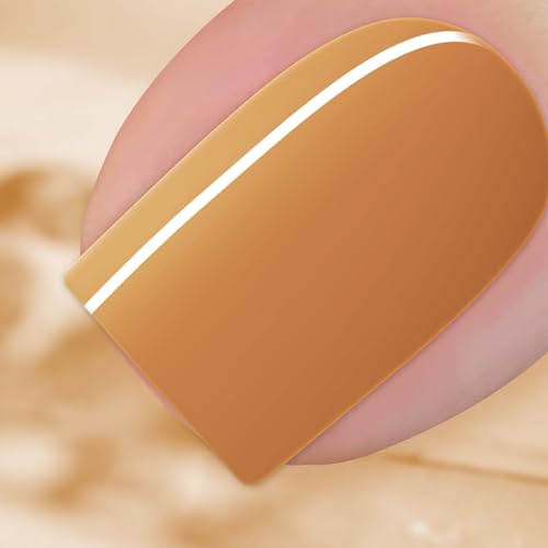 BURANO Gel Nagellack Sommer Farben, Soak Off Polish 15ml 0.5 Oz, Nail Art DIY Zuhause Heiße Farbe Nägel (Pumpkin 406) von BURANO