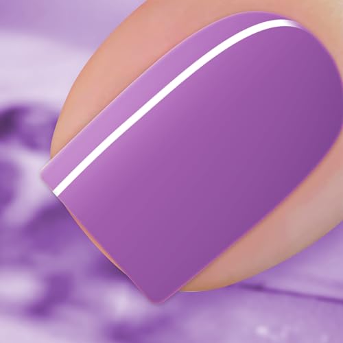 BURANO Gel Nagellack Sommer Farben, Soak Off Polish 15ml 0.5 Oz, Nail Art DIY Zuhause Heiße Farbe Nägel (Purple 796) von BURANO