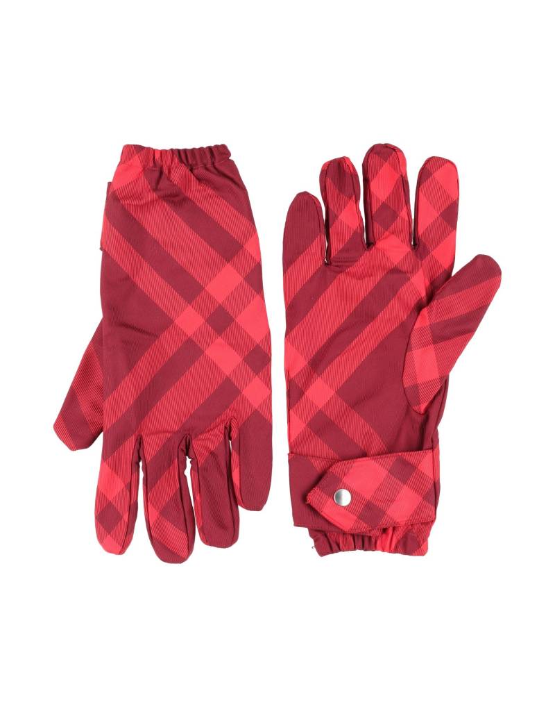 BURBERRY Handschuhe Damen Bordeaux von BURBERRY