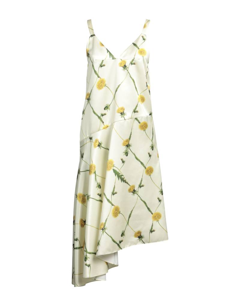 BURBERRY Midi-kleid Damen Gelb von BURBERRY