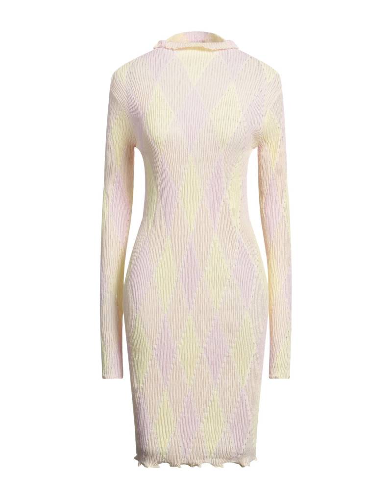 BURBERRY Midi-kleid Damen Pastellgelb von BURBERRY
