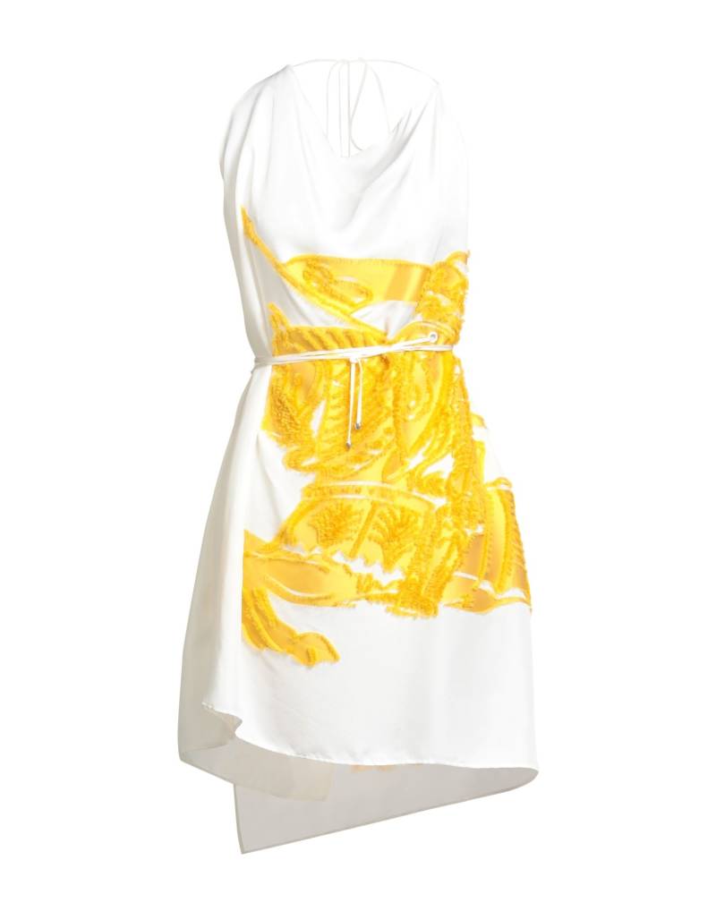BURBERRY Mini-kleid Damen Elfenbein von BURBERRY