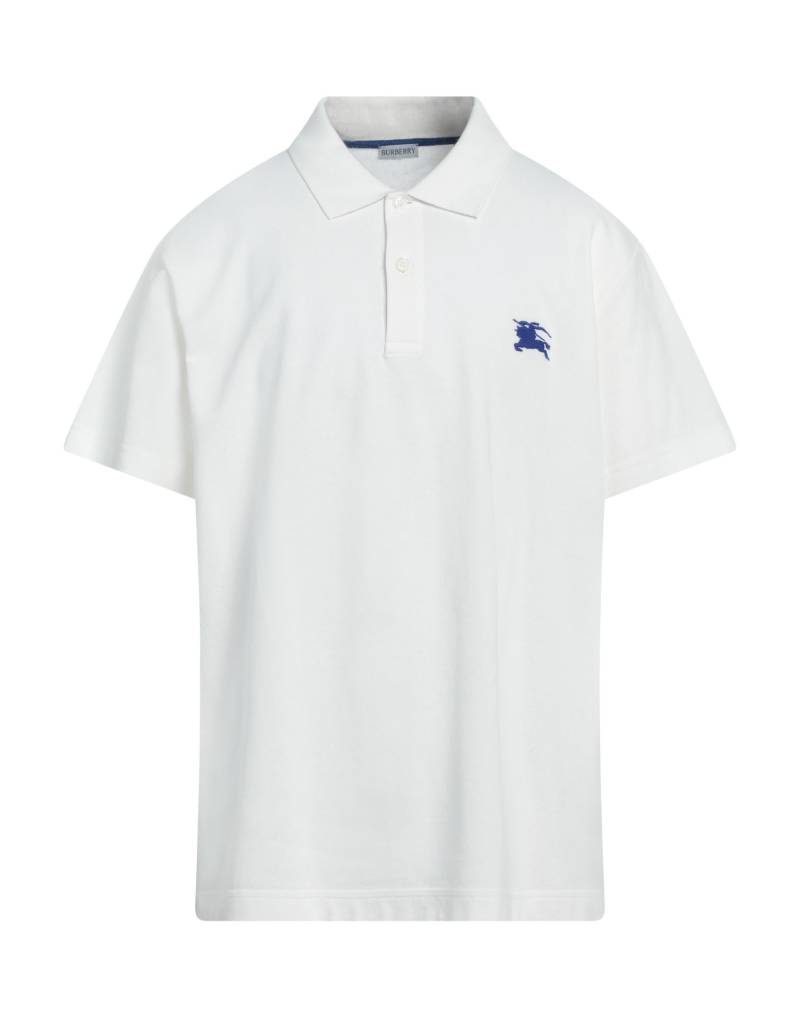 BURBERRY Poloshirt Herren Weiß von BURBERRY