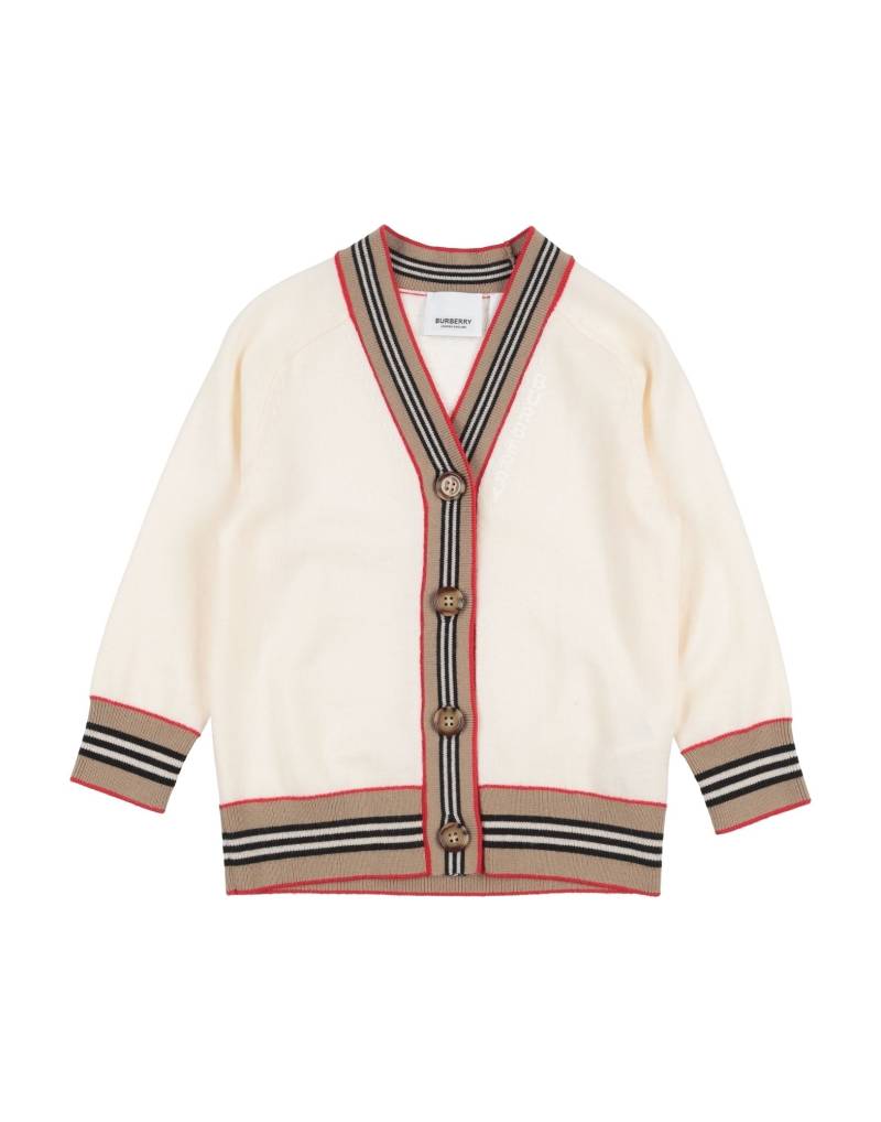 BURBERRY Strickjacke Kinder Cremeweiß von BURBERRY