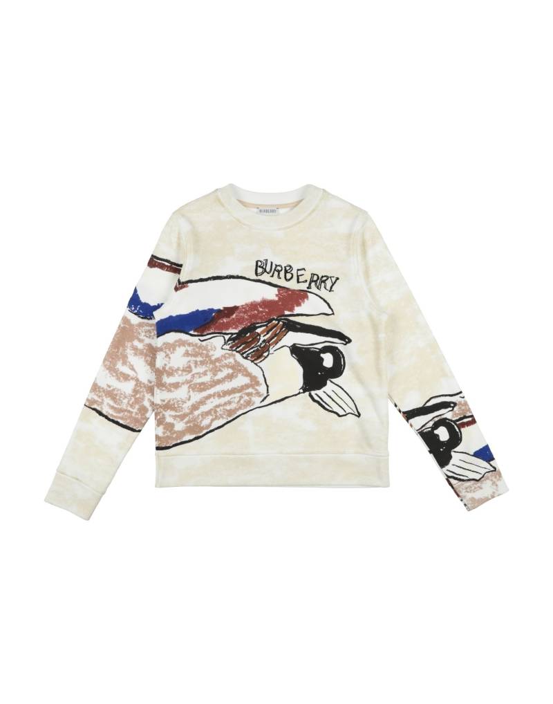 BURBERRY Sweatshirt Kinder Beige von BURBERRY