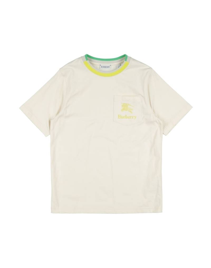 BURBERRY T-shirts Kinder Cremeweiß von BURBERRY