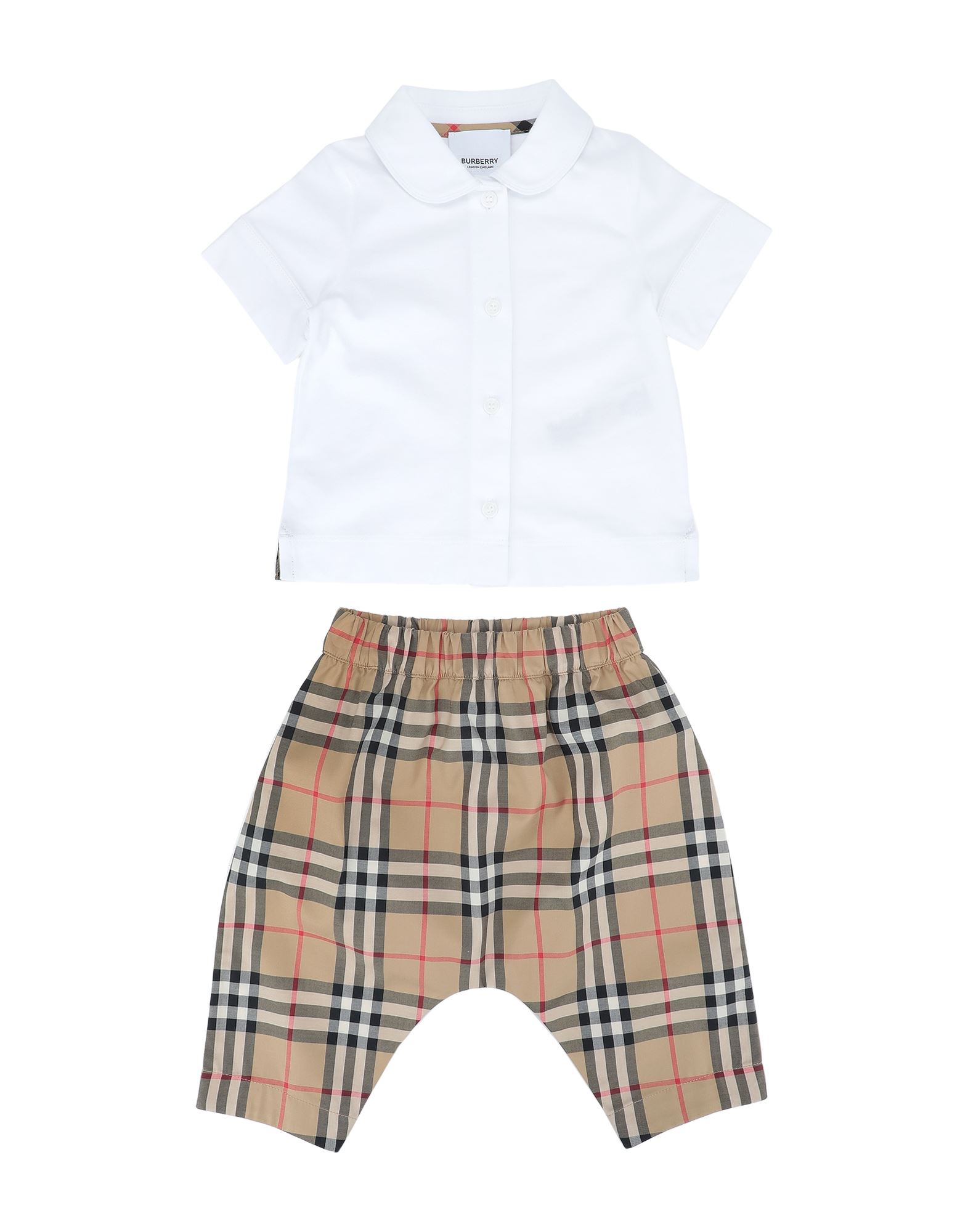 BURBERRY Baby-set Kinder Weiß von BURBERRY