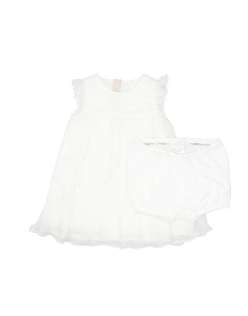 BURBERRY Babykleid Kinder Elfenbein von BURBERRY