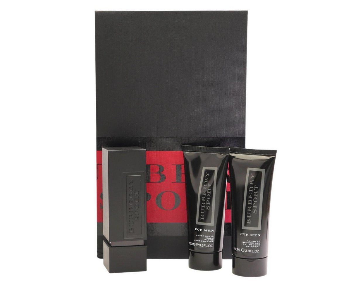 BURBERRY Duft-Set Burberry Sport for Men EDT Spray 75 ml + Duschgel + After Shave Balm von BURBERRY