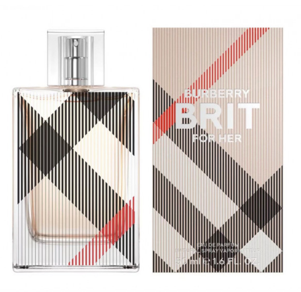BURBERRY Eau de Parfum Brit for Her Duft Edt Versiegelt 50 ML, Warm, feminin, elegant, verführerisch von BURBERRY