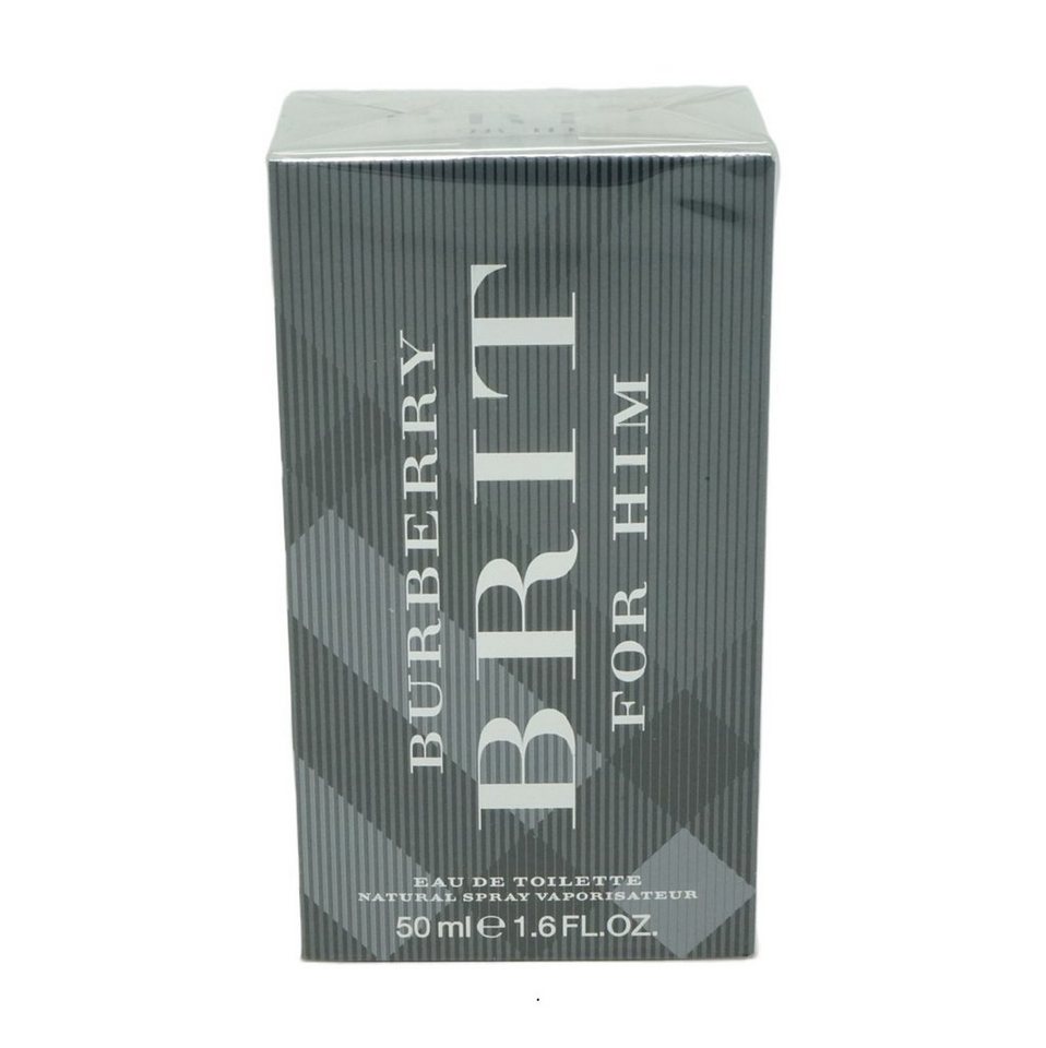 BURBERRY Eau de Toilette Burberry Brit For Men Eau de Toilette Spray 50ml von BURBERRY