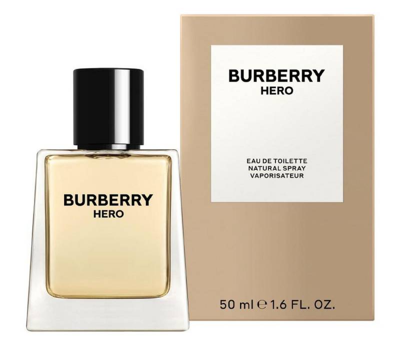 BURBERRY Eau de Toilette Hero Männer EDT Spray, BURBERRY, Herrenparfüm, Parfüm, Glasflakon, Herrenduft von BURBERRY